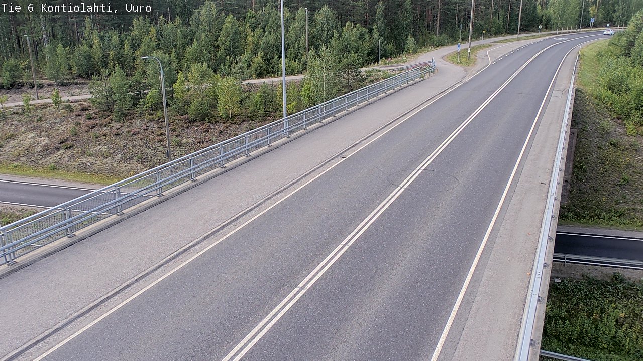 Kelikamerat Kuva Tie 6 Kontiolahti, Uuro, Kontiolahti, Pohjois-Karjala