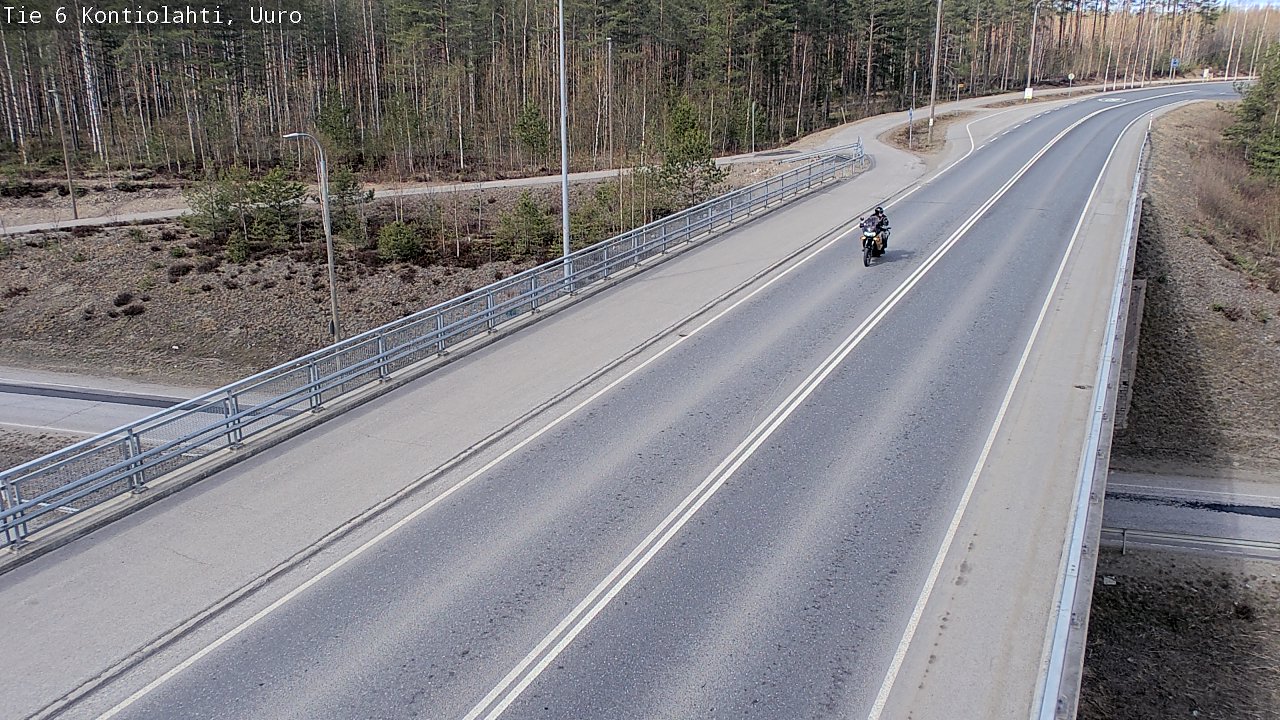 Kelikamerat Kuva Tie 6 Kontiolahti, Uuro, Kontiolahti, Pohjois-Karjala