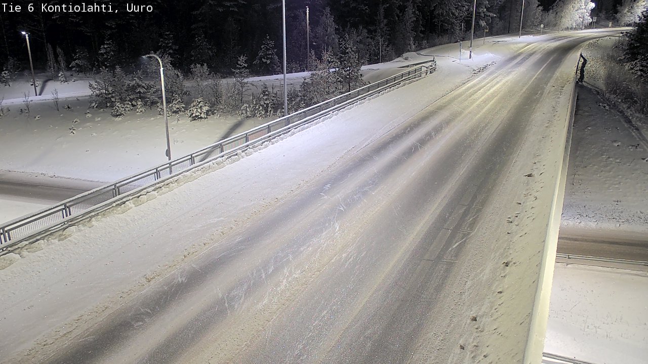 Kelikamerat Kuva Tie 6 Kontiolahti, Uuro, Kontiolahti, Pohjois-Karjala