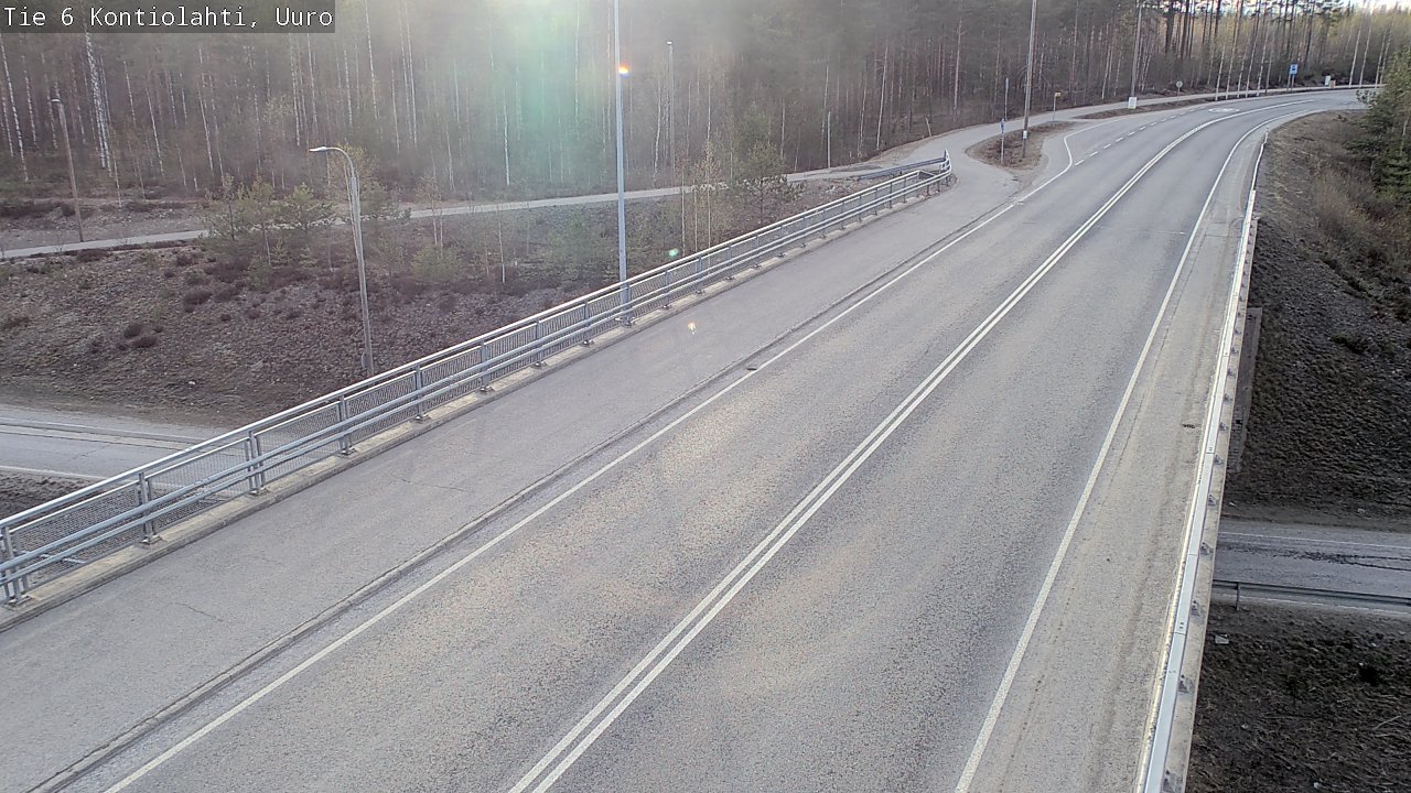 Kelikamerat Kuva Tie 6 Kontiolahti, Uuro, Kontiolahti, Pohjois-Karjala