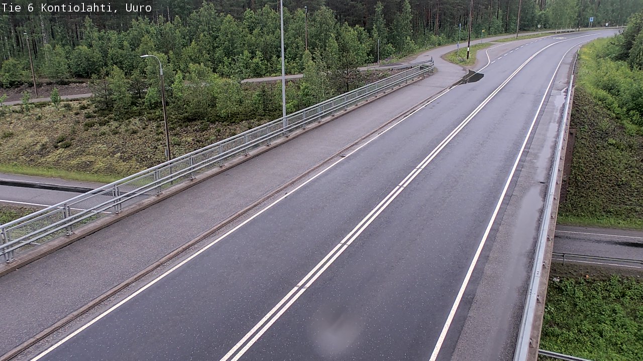 Kelikamerat Kuva Tie 6 Kontiolahti, Uuro, Kontiolahti, Pohjois-Karjala