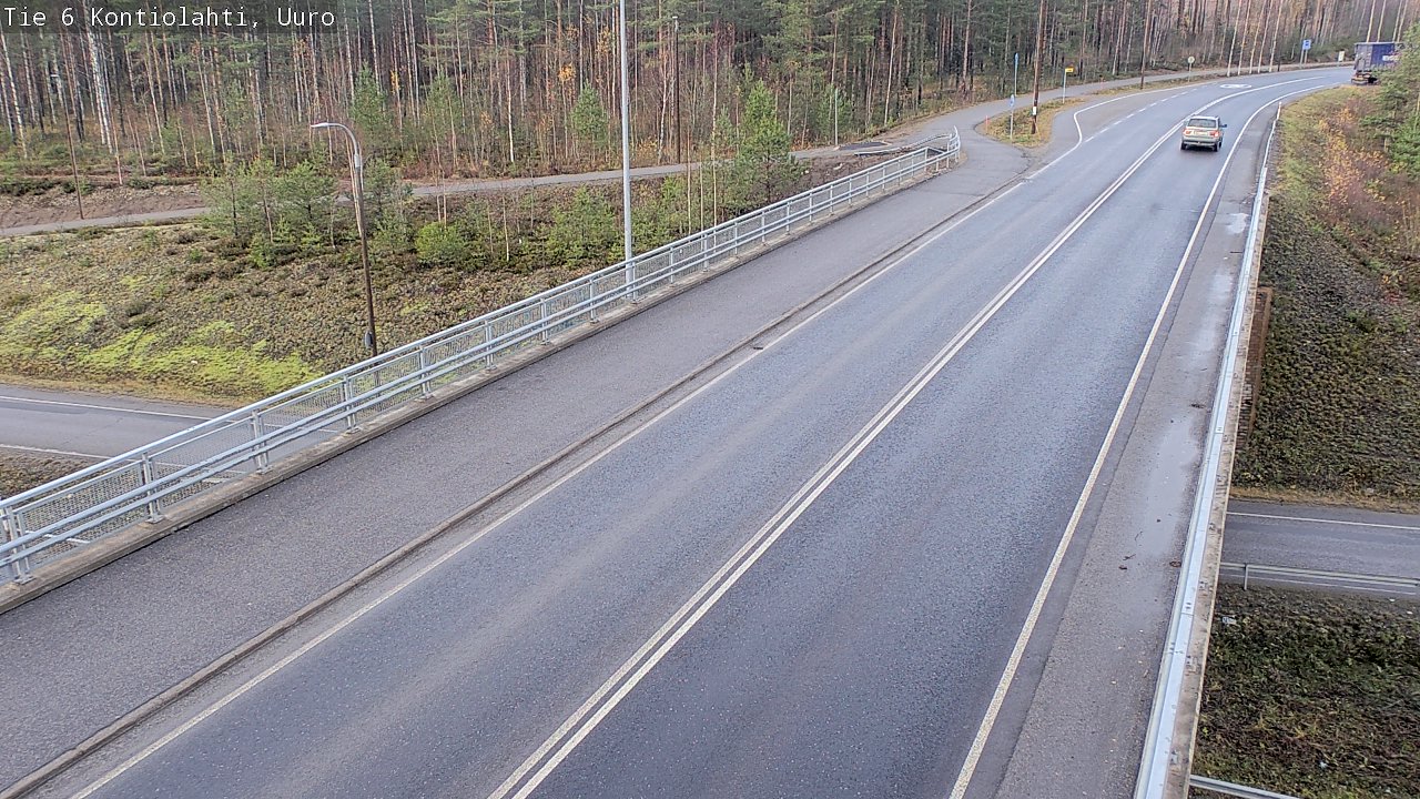 Kelikamerat Kuva Tie 6 Kontiolahti, Uuro, Kontiolahti, Pohjois-Karjala