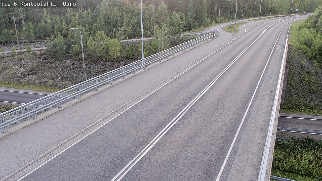 Kelikamerat Kuva Tie 6 Kontiolahti, Uuro, Kontiolahti, Pohjois-Karjala