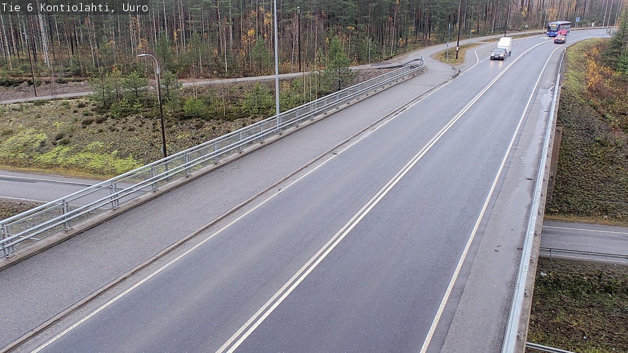 Kelikamerat Kuva Tie 6 Kontiolahti, Uuro, Kontiolahti, Pohjois-Karjala