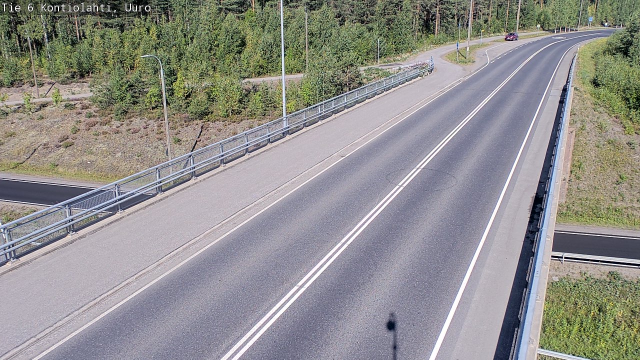 Kelikamerat Kuva Tie 6 Kontiolahti, Uuro, Kontiolahti, Pohjois-Karjala
