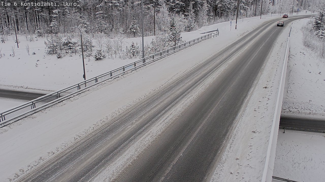 Kelikamerat Kuva Tie 6 Kontiolahti, Uuro, Kontiolahti, Pohjois-Karjala