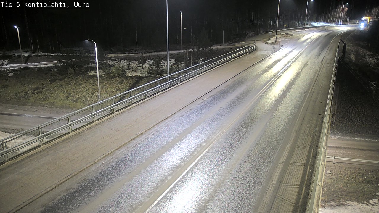 Weather Camera Image Väg 6 Kontiolax, Uuro, Kontiolahti, Pohjois-Karjala