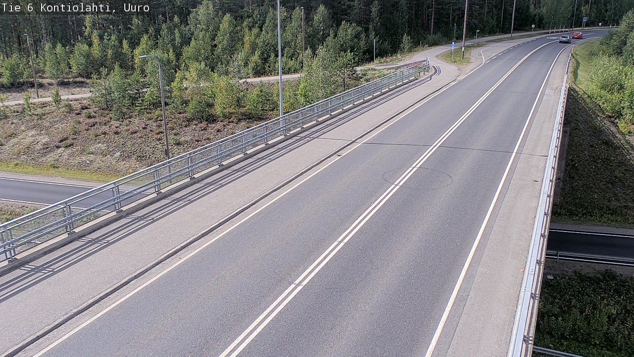 Kelikamerat Kuva Tie 6 Kontiolahti, Uuro, Kontiolahti, Pohjois-Karjala