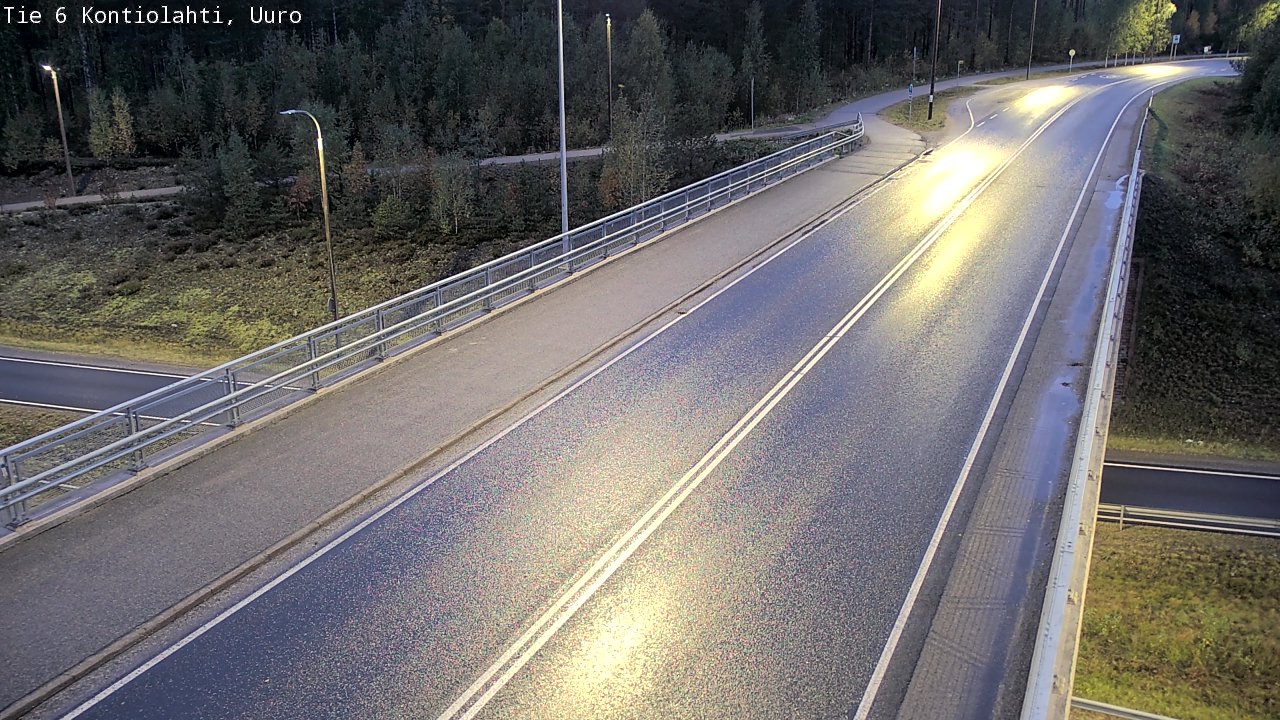 Kelikamerat Kuva Tie 6 Kontiolahti, Uuro, Kontiolahti, Pohjois-Karjala