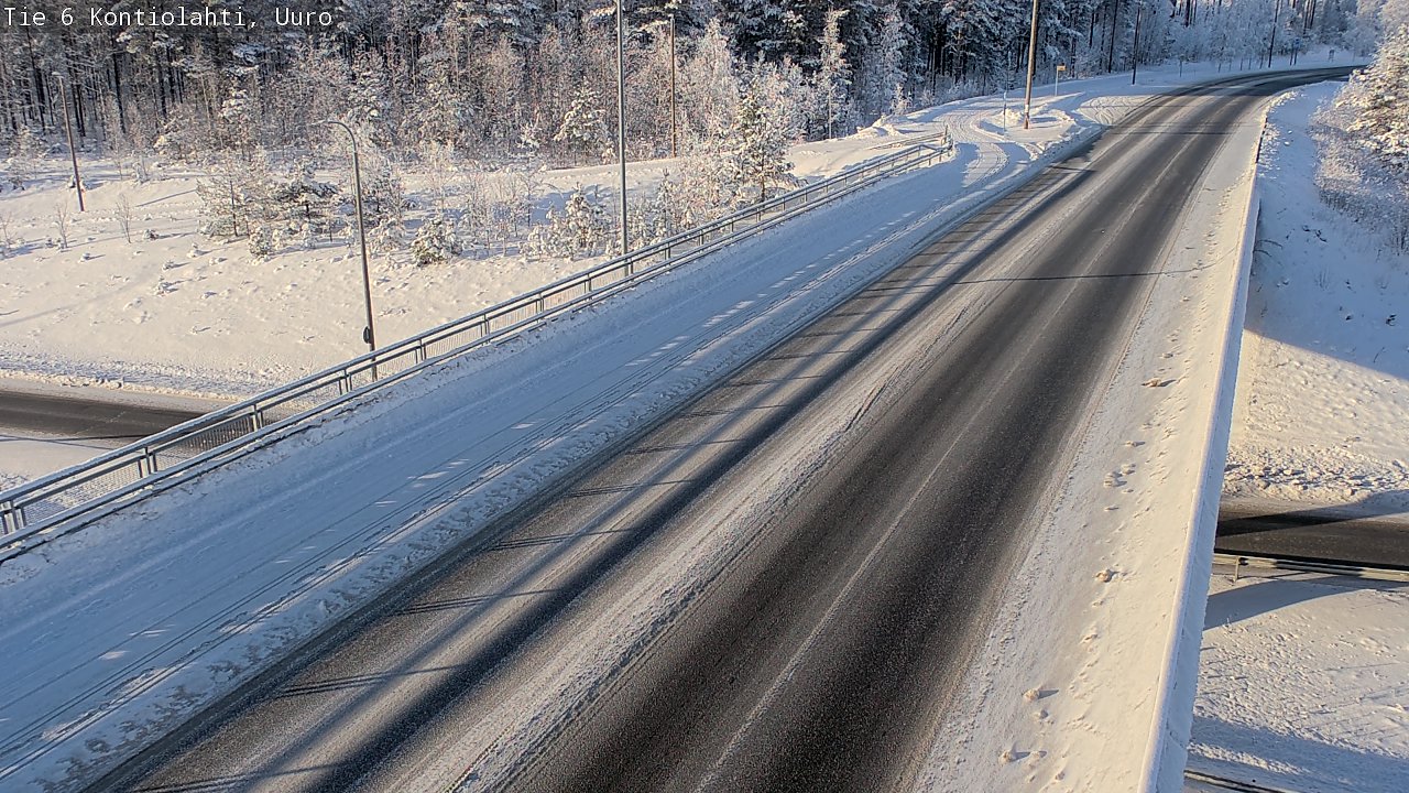 Kelikamerat Kuva Tie 6 Kontiolahti, Uuro, Kontiolahti, Pohjois-Karjala