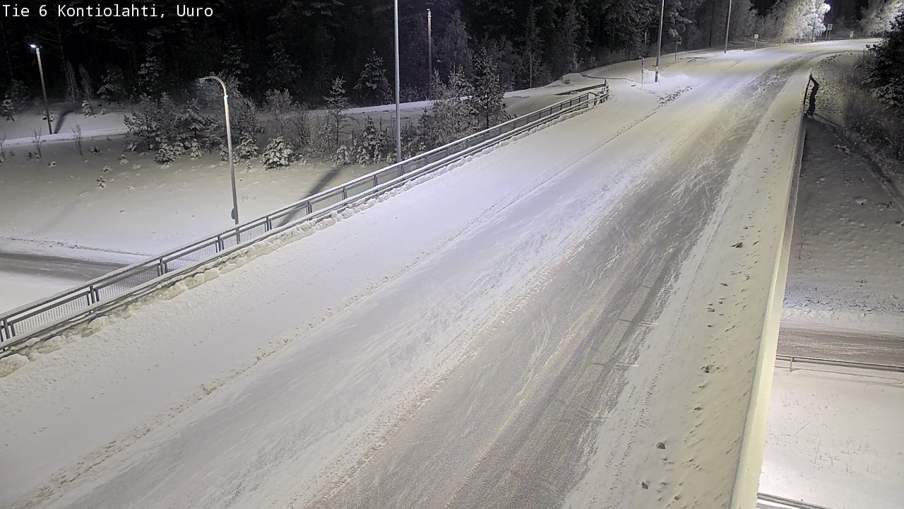 Kelikamerat Kuva Tie 6 Kontiolahti, Uuro, Kontiolahti, Pohjois-Karjala