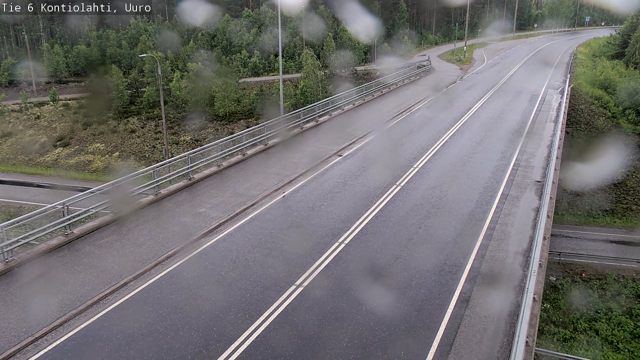 Kelikamerat Kuva Tie 6 Kontiolahti, Uuro, Kontiolahti, Pohjois-Karjala