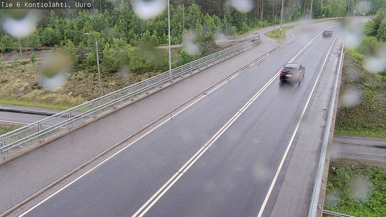 Kelikamerat Kuva Tie 6 Kontiolahti, Uuro, Kontiolahti, Pohjois-Karjala