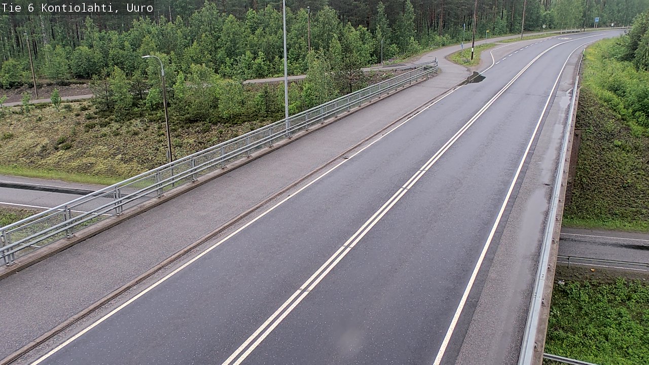 Kelikamerat Kuva Tie 6 Kontiolahti, Uuro, Kontiolahti, Pohjois-Karjala