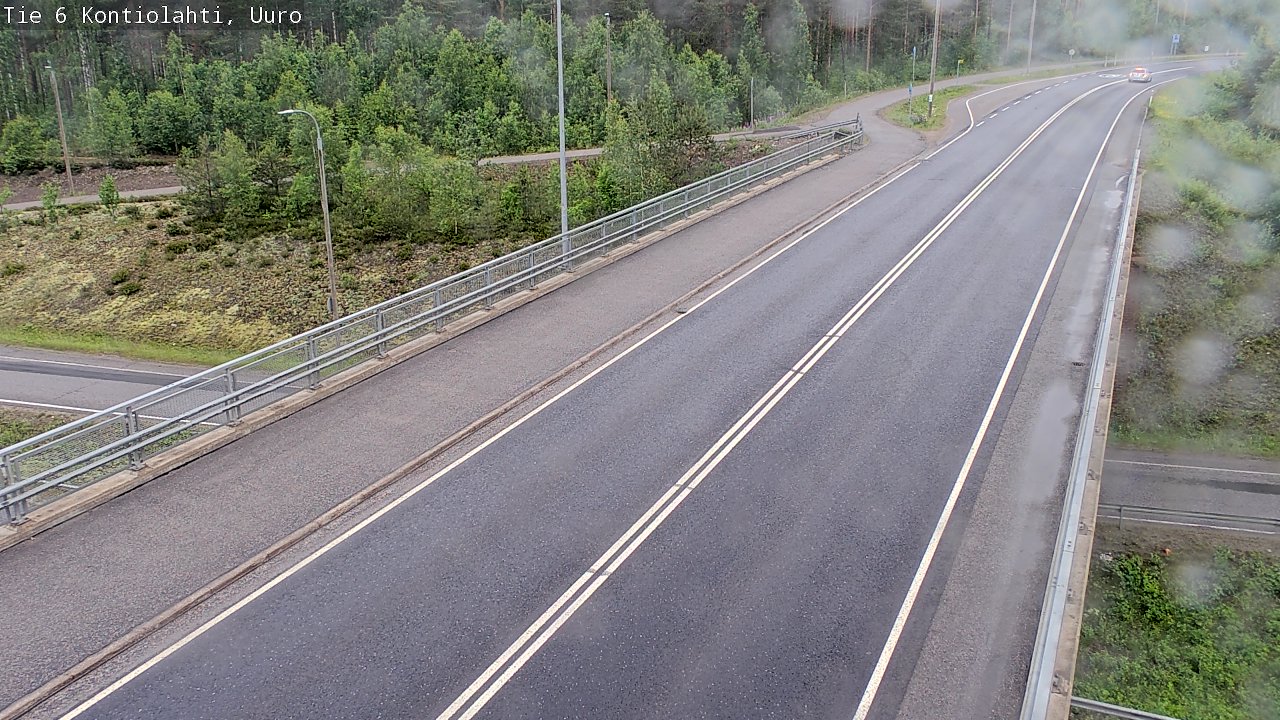 Kelikamerat Kuva Tie 6 Kontiolahti, Uuro, Kontiolahti, Pohjois-Karjala