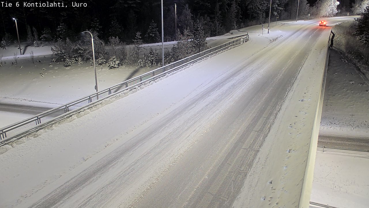 Kelikamerat Kuva Tie 6 Kontiolahti, Uuro, Kontiolahti, Pohjois-Karjala