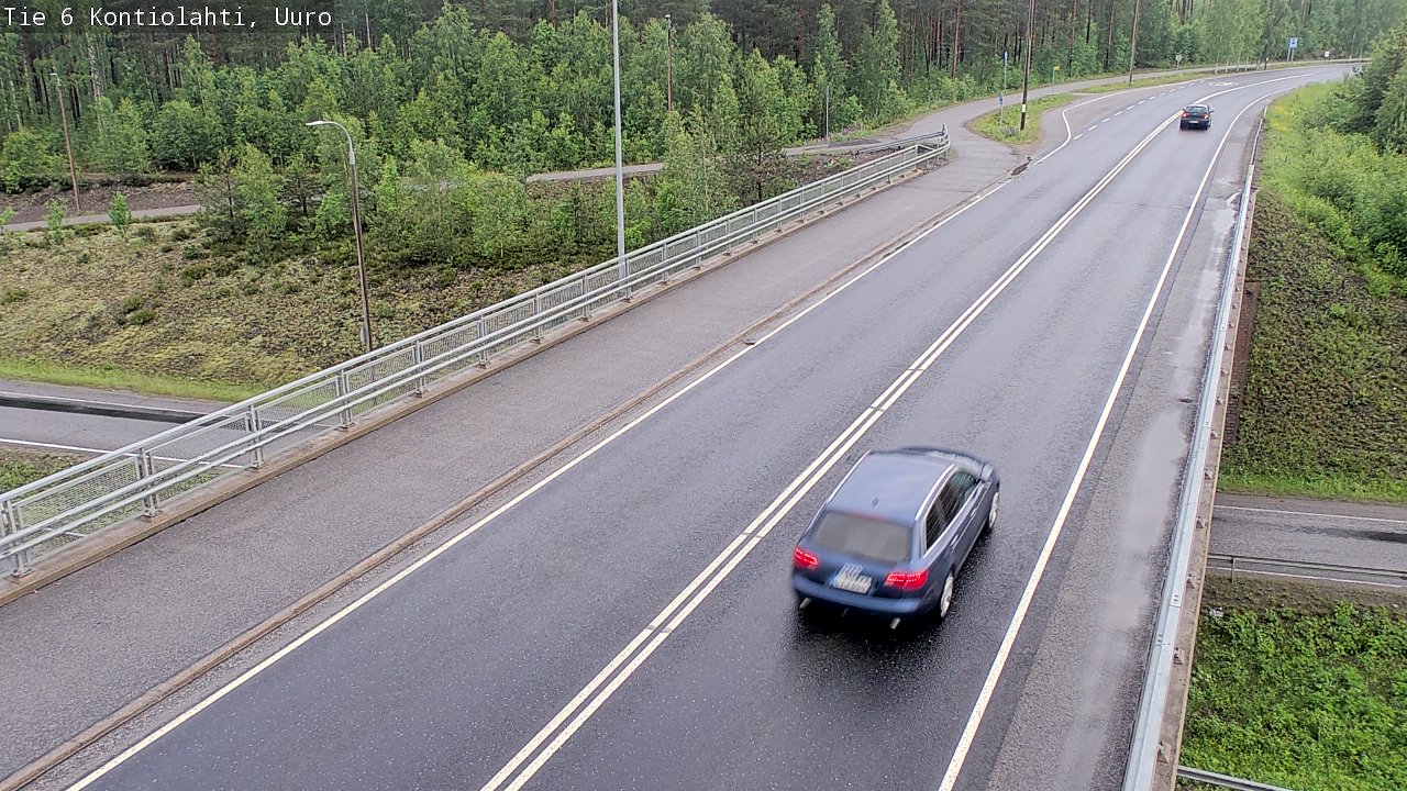 Kelikamerat Kuva Tie 6 Kontiolahti, Uuro, Kontiolahti, Pohjois-Karjala