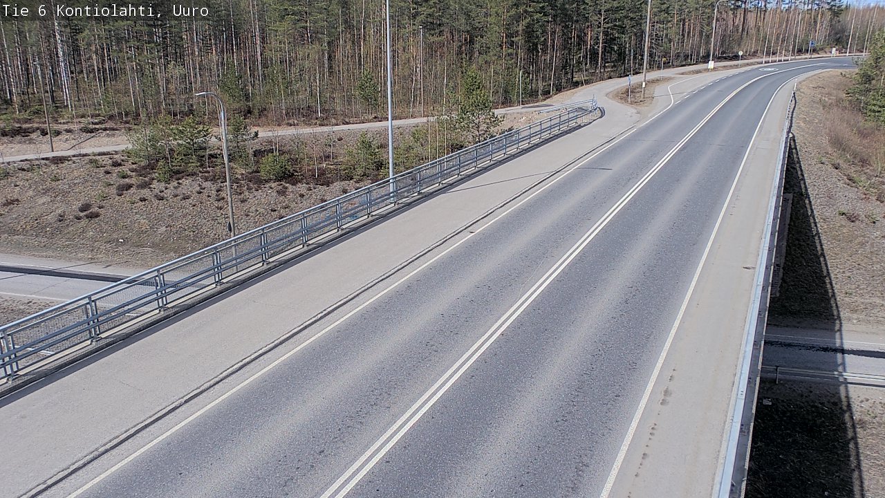 Kelikamerat Kuva Tie 6 Kontiolahti, Uuro, Kontiolahti, Pohjois-Karjala