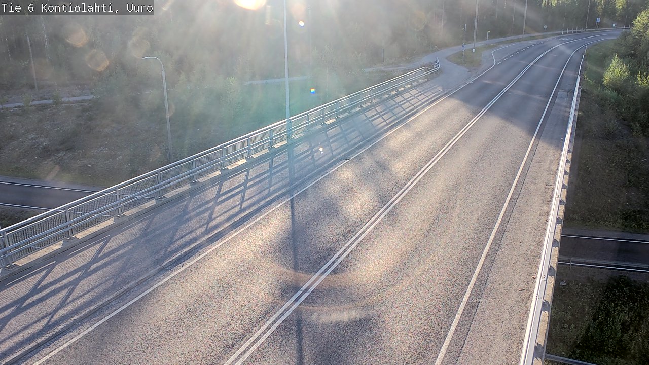 Kelikamerat Kuva Tie 6 Kontiolahti, Uuro, Kontiolahti, Pohjois-Karjala