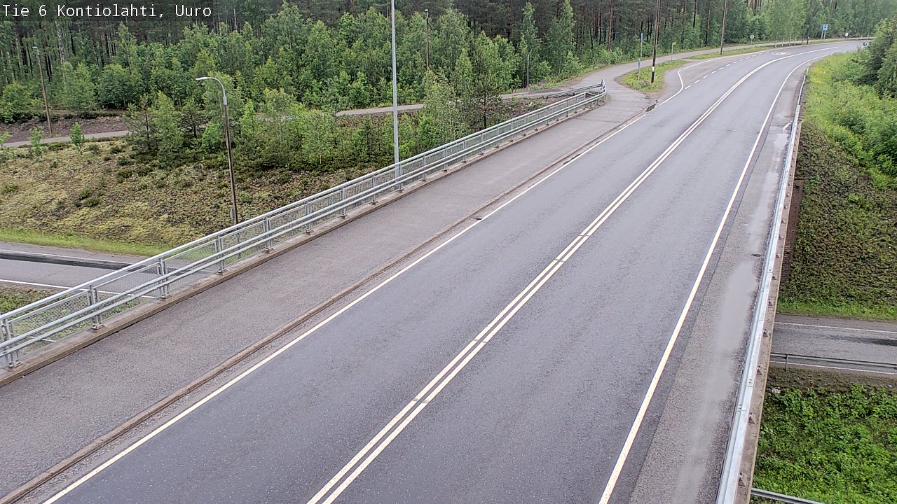 Kelikamerat Kuva Tie 6 Kontiolahti, Uuro, Kontiolahti, Pohjois-Karjala