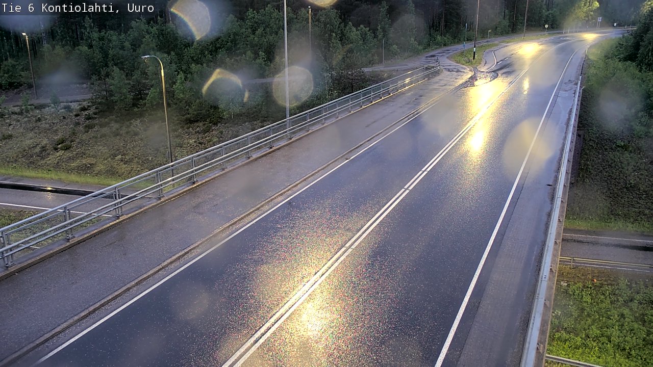 Kelikamerat Kuva Tie 6 Kontiolahti, Uuro, Kontiolahti, Pohjois-Karjala