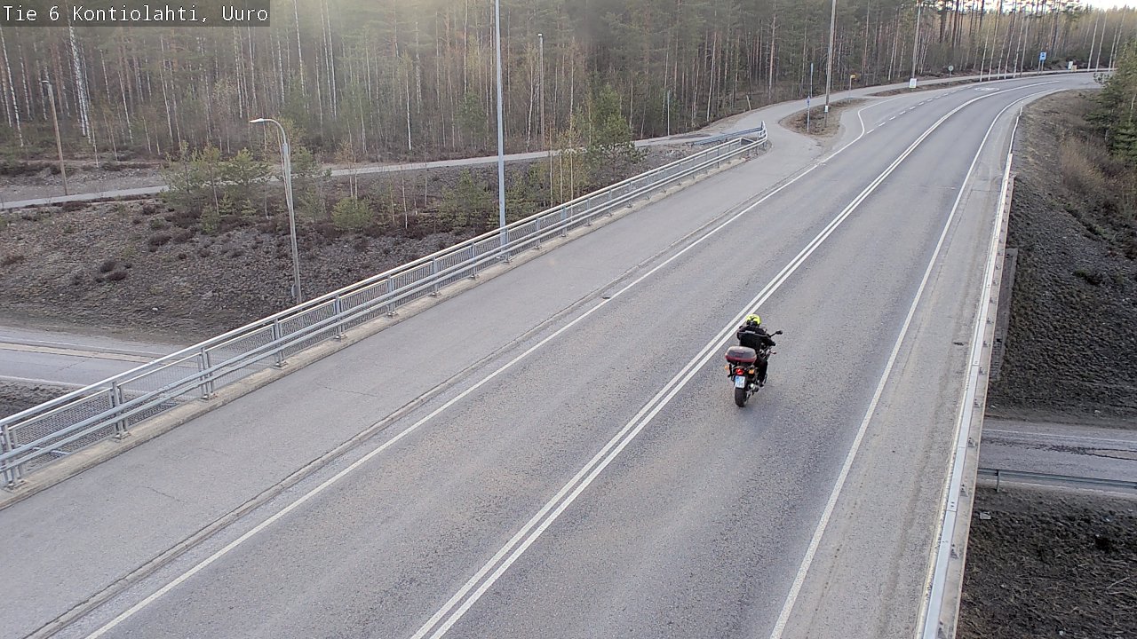 Kelikamerat Kuva Tie 6 Kontiolahti, Uuro, Kontiolahti, Pohjois-Karjala