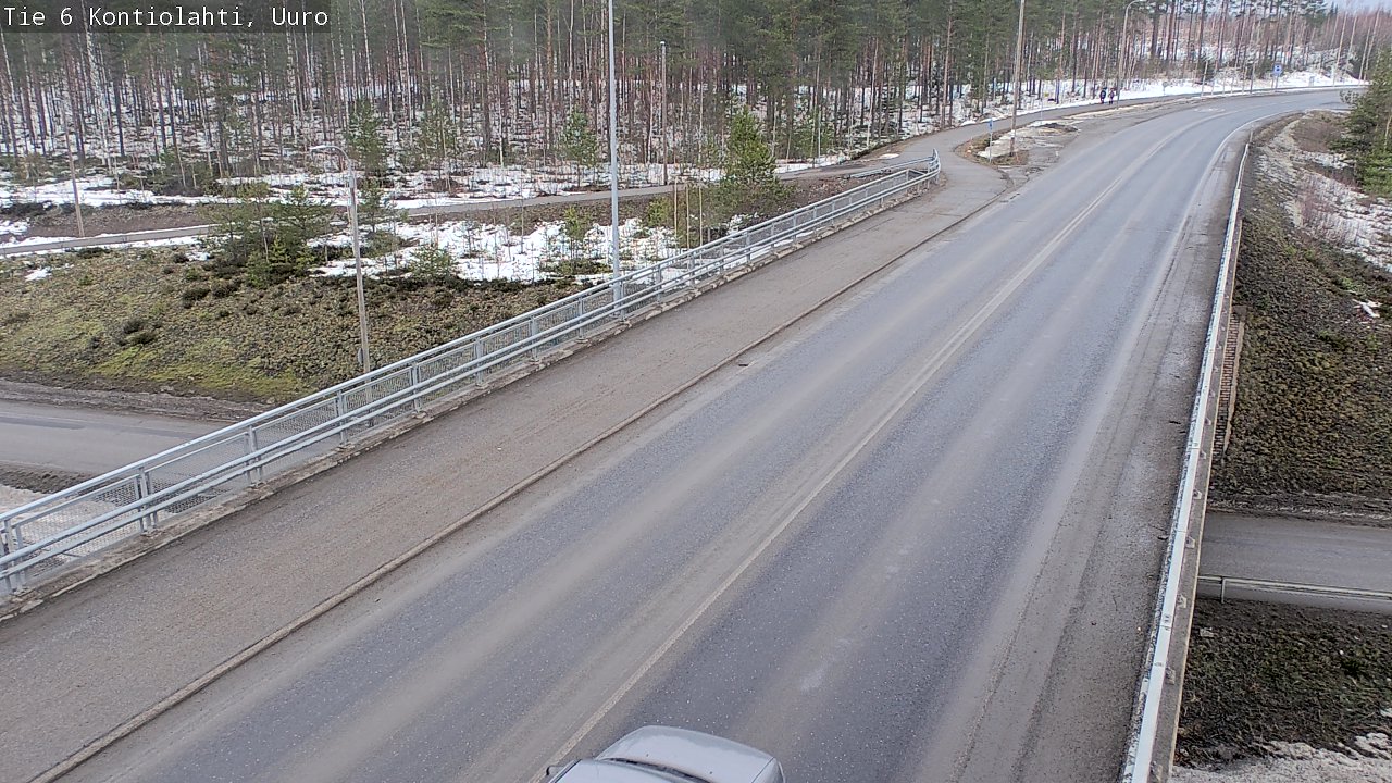 Weather Camera Image Väg 6 Kontiolax, Uuro, Kontiolahti, Pohjois-Karjala