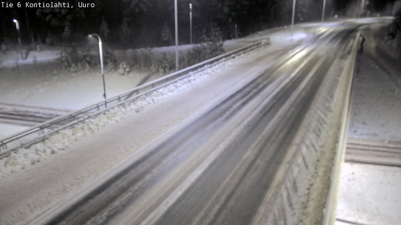Weather Camera Image Väg 6 Kontiolax, Uuro, Kontiolahti, Pohjois-Karjala