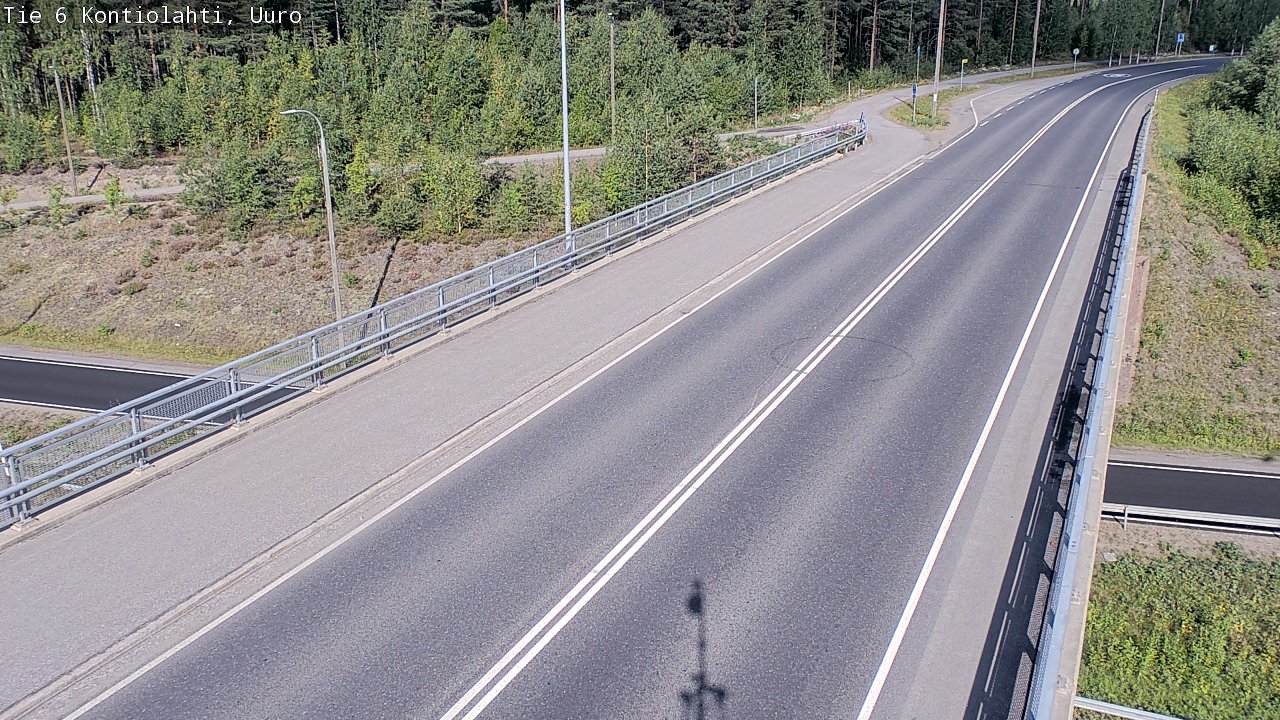 Kelikamerat Kuva Tie 6 Kontiolahti, Uuro, Kontiolahti, Pohjois-Karjala