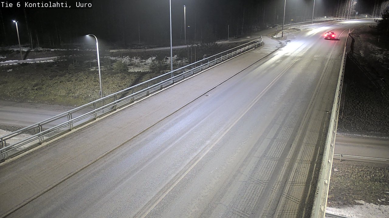 Kelikamerat Kuva Tie 6 Kontiolahti, Uuro, Kontiolahti, Pohjois-Karjala