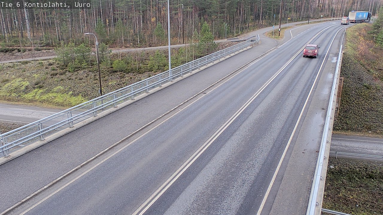 Kelikamerat Kuva Tie 6 Kontiolahti, Uuro, Kontiolahti, Pohjois-Karjala