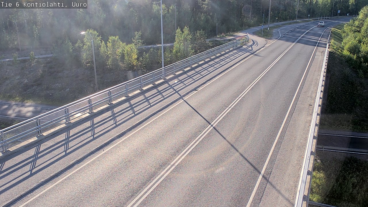 Kelikamerat Kuva Tie 6 Kontiolahti, Uuro, Kontiolahti, Pohjois-Karjala