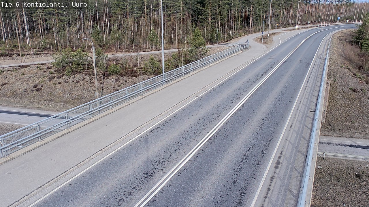 Kelikamerat Kuva Tie 6 Kontiolahti, Uuro, Kontiolahti, Pohjois-Karjala