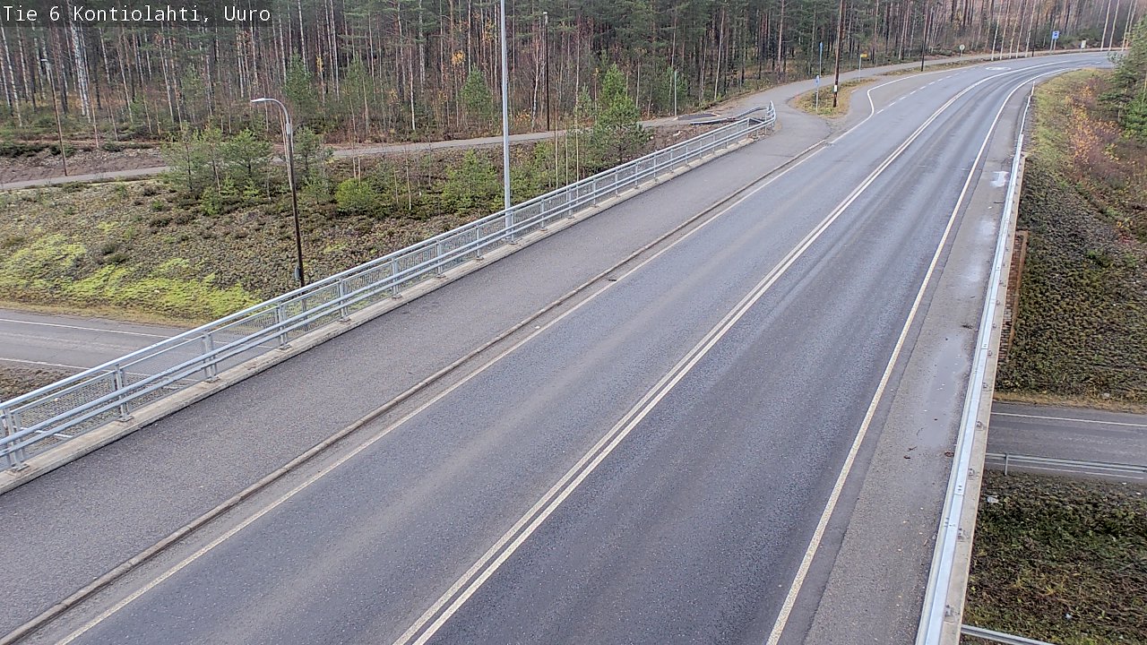 Kelikamerat Kuva Tie 6 Kontiolahti, Uuro, Kontiolahti, Pohjois-Karjala