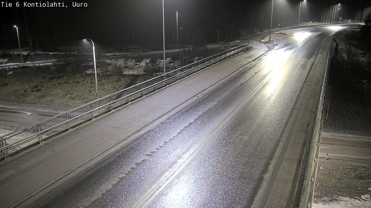 Weather Camera Image Väg 6 Kontiolax, Uuro, Kontiolahti, Pohjois-Karjala