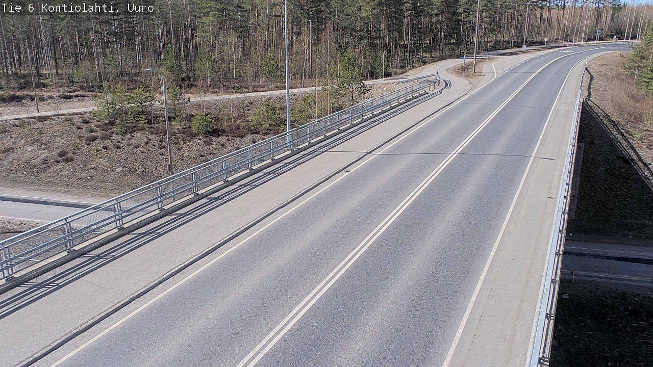 Kelikamerat Kuva Tie 6 Kontiolahti, Uuro, Kontiolahti, Pohjois-Karjala