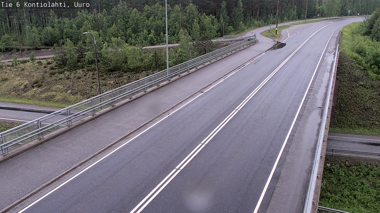 Kelikamerat Kuva Tie 6 Kontiolahti, Uuro, Kontiolahti, Pohjois-Karjala
