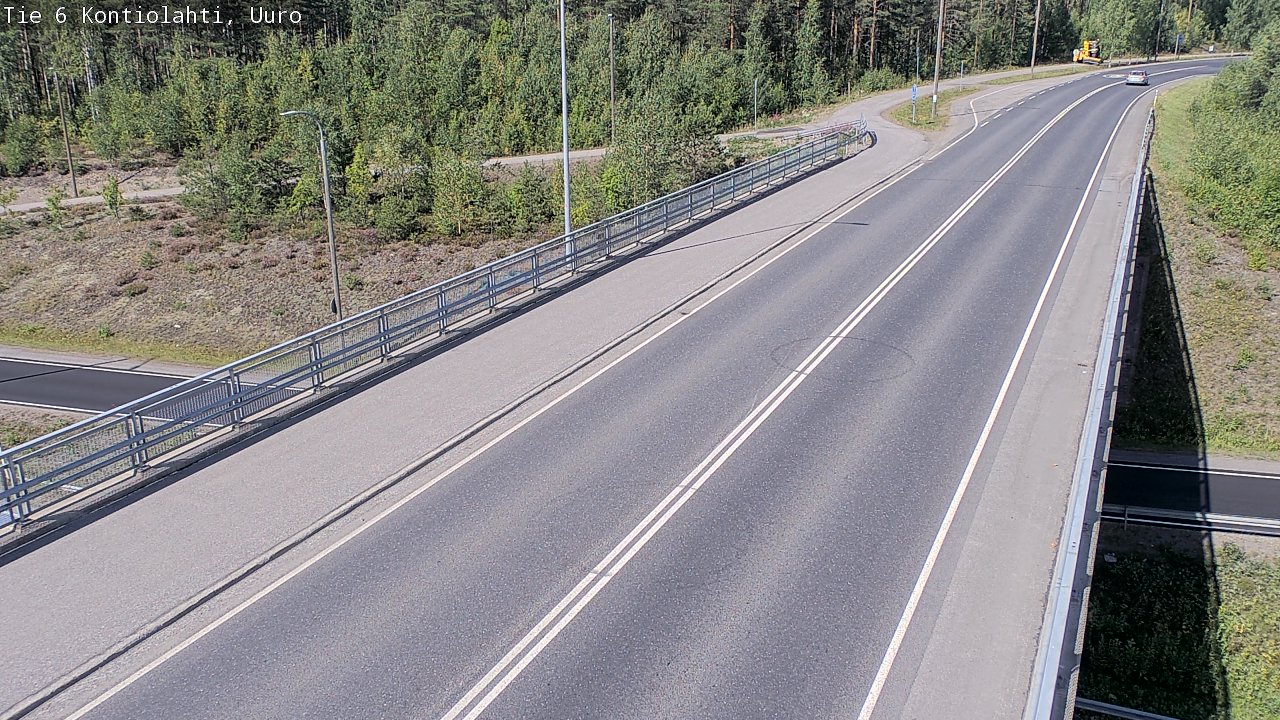 Kelikamerat Kuva Tie 6 Kontiolahti, Uuro, Kontiolahti, Pohjois-Karjala
