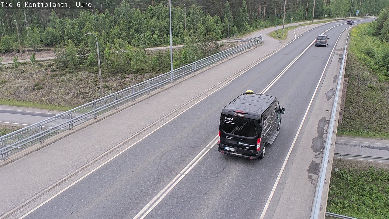 Kelikamerat Kuva Tie 6 Kontiolahti, Uuro, Kontiolahti, Pohjois-Karjala
