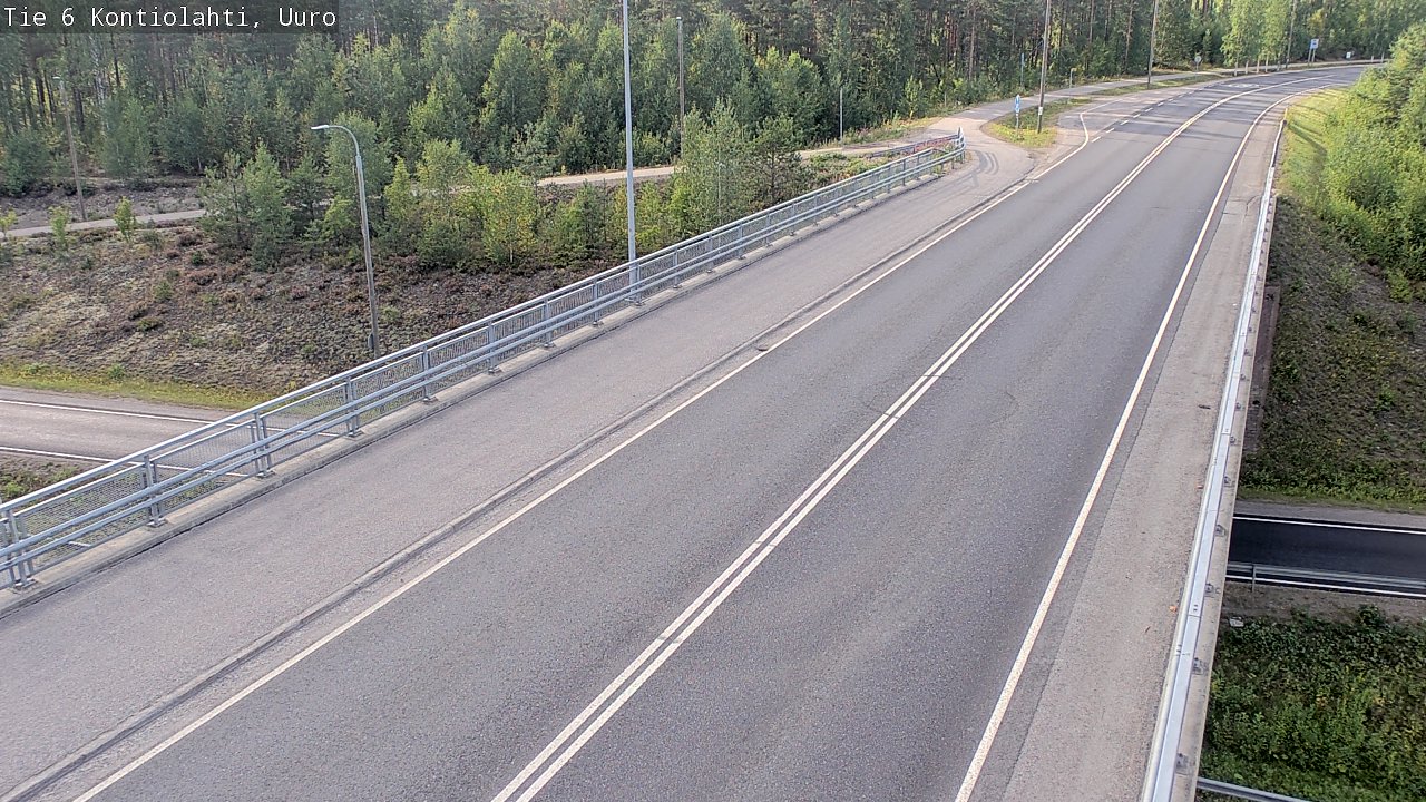 Kelikamerat Kuva Tie 6 Kontiolahti, Uuro, Kontiolahti, Pohjois-Karjala