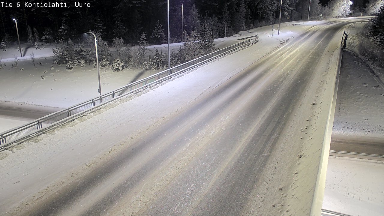 Kelikamerat Kuva Tie 6 Kontiolahti, Uuro, Kontiolahti, Pohjois-Karjala