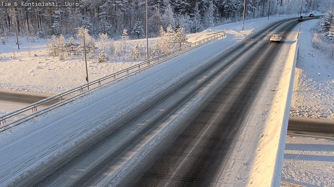 Kelikamerat Kuva Tie 6 Kontiolahti, Uuro, Kontiolahti, Pohjois-Karjala