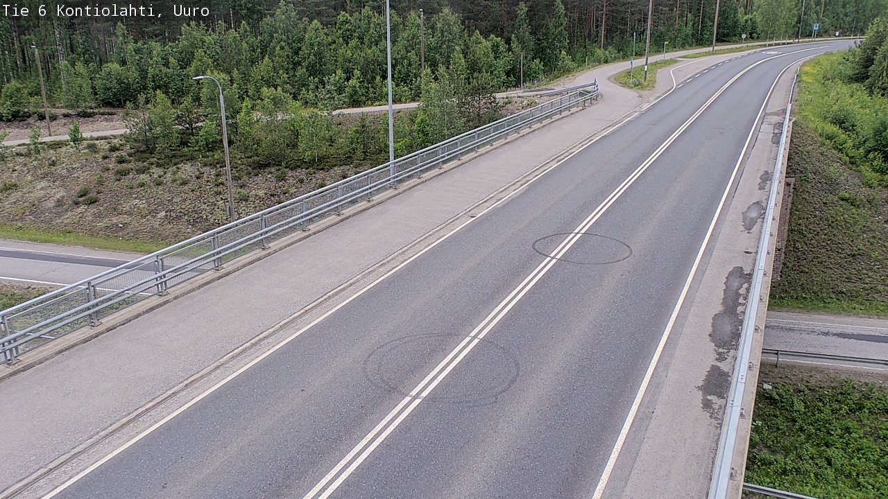 Kelikamerat Kuva Tie 6 Kontiolahti, Uuro, Kontiolahti, Pohjois-Karjala