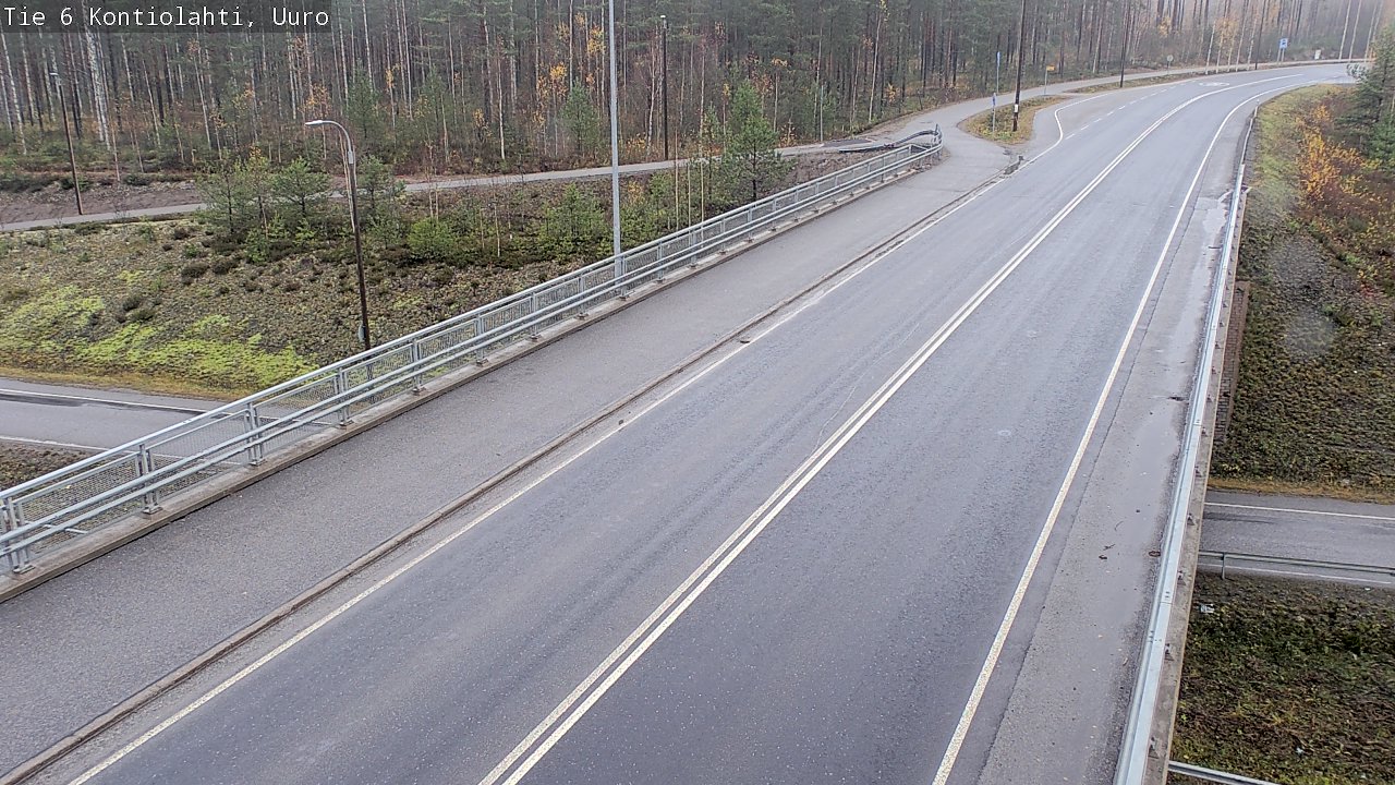 Kelikamerat Kuva Tie 6 Kontiolahti, Uuro, Kontiolahti, Pohjois-Karjala