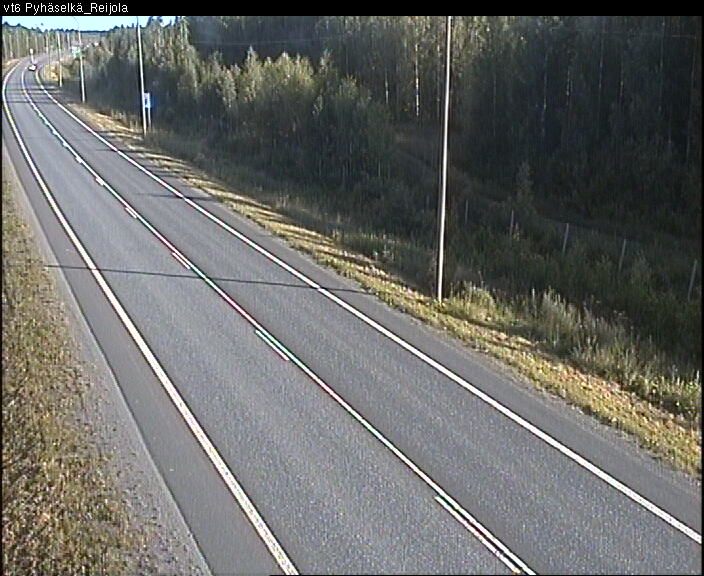 Weather Camera Image Road 6 Joensuu, Reijola, Joensuu, Pohjois-Karjala
