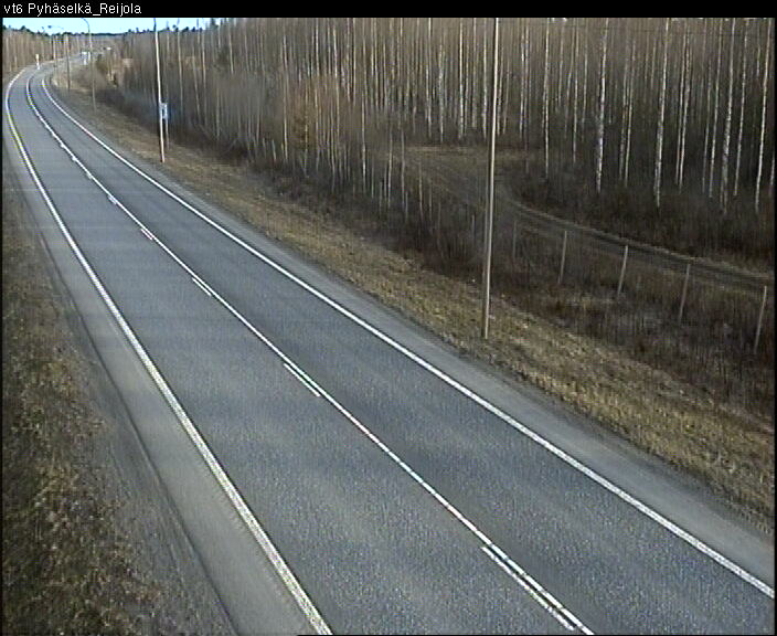 Weather Camera Image Road 6 Joensuu, Reijola, Joensuu, Pohjois-Karjala