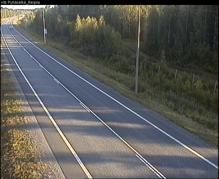 Weather Camera Image Road 6 Joensuu, Reijola, Joensuu, Pohjois-Karjala