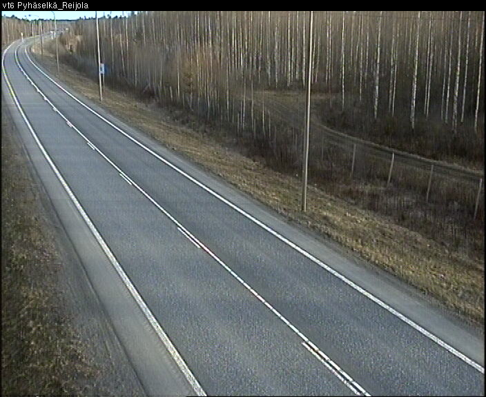 Weather Camera Image Road 6 Joensuu, Reijola, Joensuu, Pohjois-Karjala