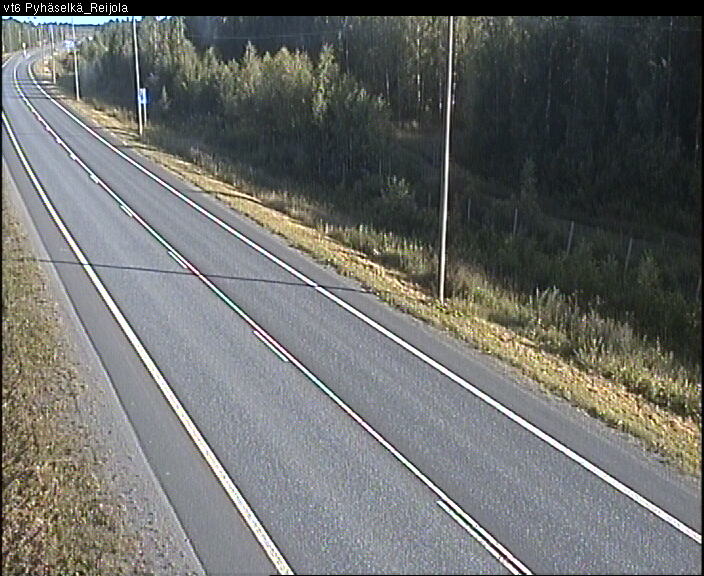 Weather Camera Image Road 6 Joensuu, Reijola, Joensuu, Pohjois-Karjala