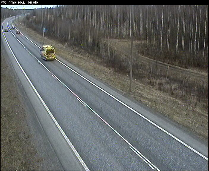 Weather Camera Image Väg 6 Joensuu, Reijola, Joensuu, Pohjois-Karjala